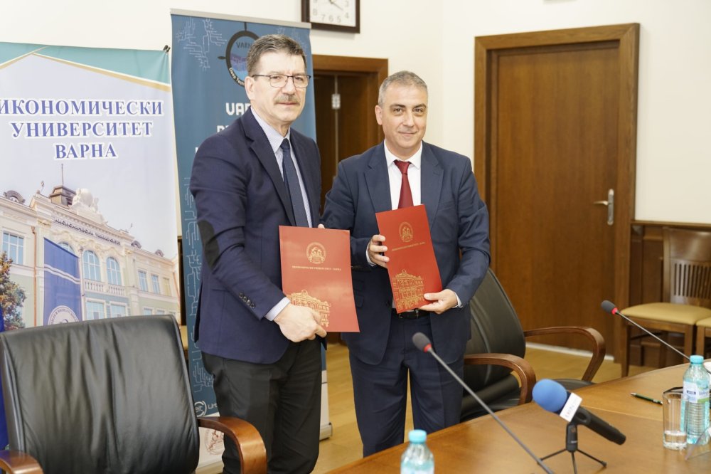 Сключен меморандум за сътрудничество между Икономически университет – Варна и Анкарски университет